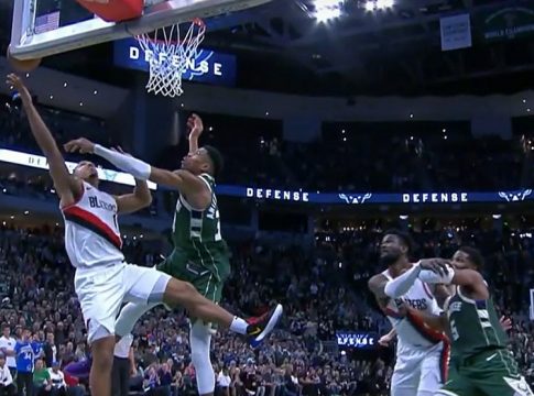 Μπακς – Μπλέιζερς 108-102: Επική ανατροπή των «ελαφιών» με τον Γιάννη να έχει τον τελευταίο λόγο (vid)