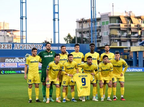 O Παναιτωλικός τίμησε τη μνήμη του Νεστορίδη (vid)