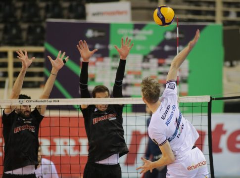 CEV Cup ανδρών: Αποκλείστηκε ο ΠΑΟΚ με δεύτερη ήττα