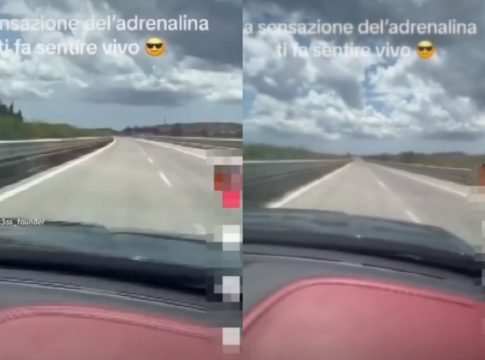 Σοκαριστικό βίντεο: Έτρεχε με 270 χιλιόμετρα – Τι τον πρόδωσε