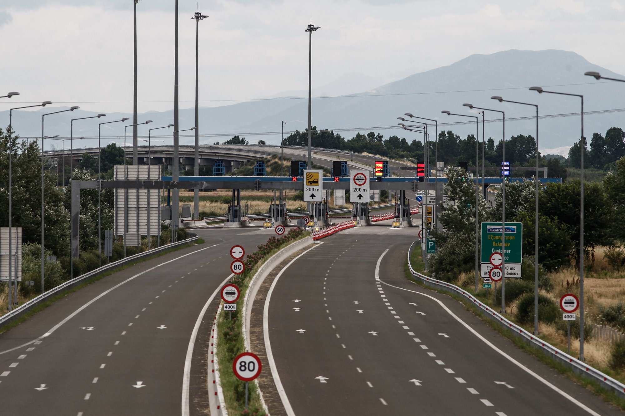 Σε ποιον εθνικό δρόμο δεν θα αυξηθούν τα διόδια από 1η Ιανουαρίου