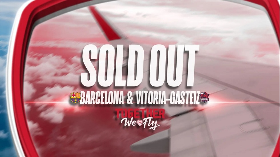 Ολυμπιακός: Sold Out το Βαρκελώνη – Βιτόρια!