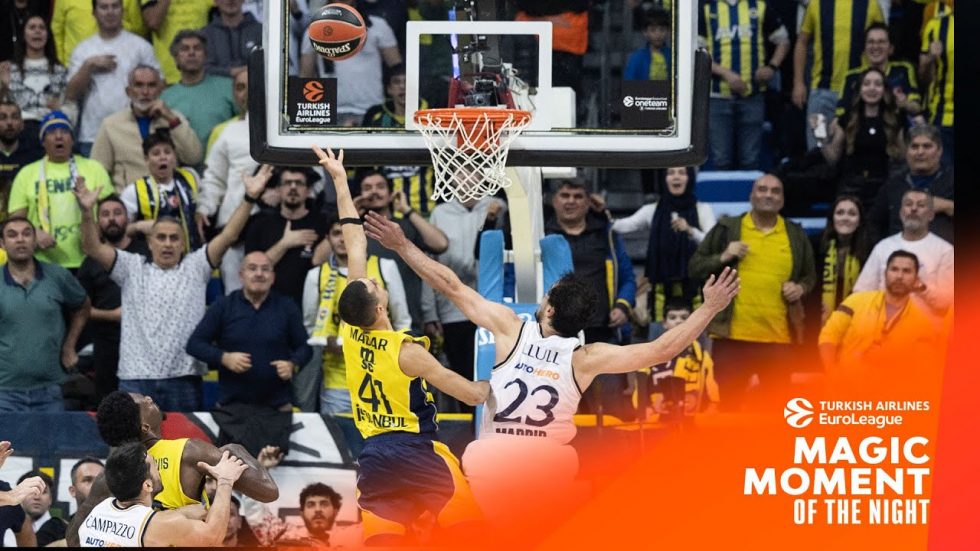 Εuroleague TOP 10: Με… καθοριστικό Μαντάρ και φοβερά καρφώματα οι καλύτερς φάσεις της 11ης αγωνιστικής (vid)