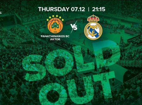 Ο Παναθηναϊκός ανακοίνωσε sold out για το ματς με τη Ρεάλ (pic)