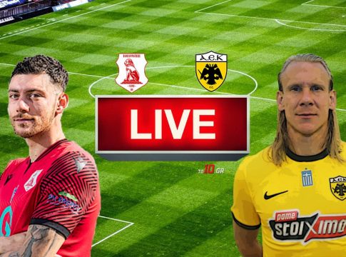 LIVE: Πανσερραϊκός – ΑΕΚ