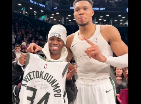 Συνάντηση… κορυφής ανάμεσα σε Αντετοκούνμπο και Βινίσιους (vid)