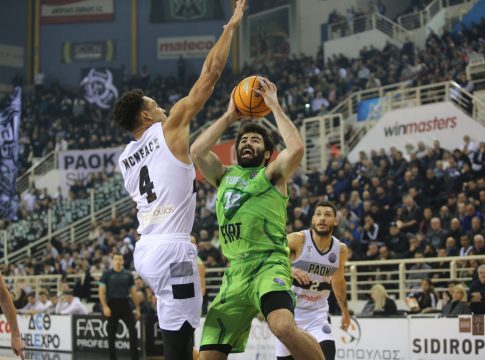 ΠΑΟΚ – Τόφας 63-95: Διασυρμός για τον Δικέφαλο και 1-0 οι Τούρκοι