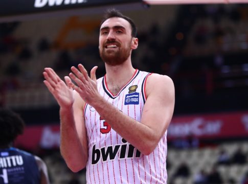 Ο Νίκολα Μιλουτίνοφ MVP της 14ης αγωνιστικής της Basket League