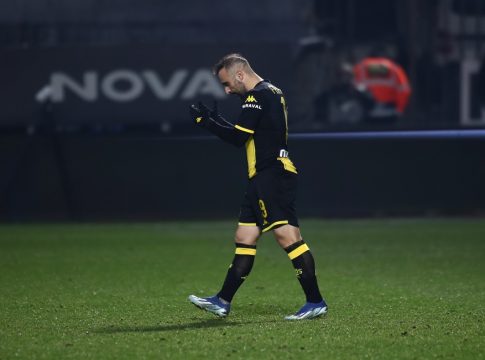 Η ανακούφιση του Φετφατζίδη μετά το χαμένο πέναλτι του Πόνσε (vid)
