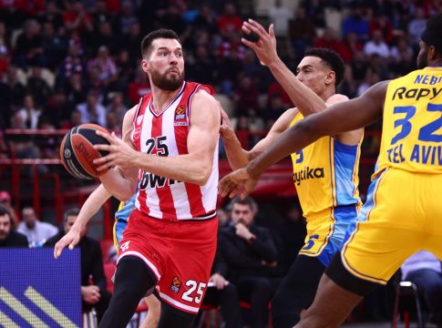 LIVE: Ολυμπιακός – Μακάμπι Τελ Αβίβ