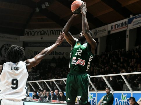 Απόλλων Πάτρας-Παναθηναϊκός AKTOR 55-87: «Περίπατος» στην Πάτρα πριν από την διαβολοβδομάδα