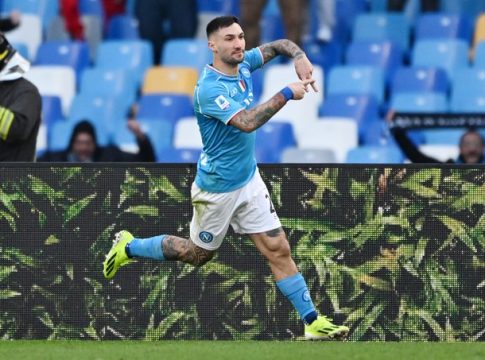 Nάπολι-Σαλερνιτάνα 2-1: Ο Ραχμάνι «λύτρωσε» τους Παρτενοπέι με γκολ στις καθυστερήσεις (vid)
