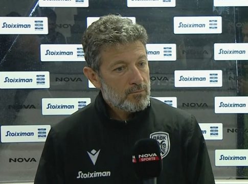 Κωσταντινίδης: «Θέλουμε να έχουμε την ίδια αγωνιστική εικόνα και με τον Άρη»
