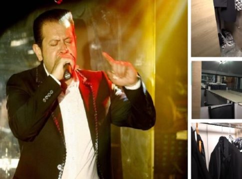 Χάρης Κωστόπουλος: Όπως το άφησε παραμένει το καμαρίνι μετά τον θάνατό του – Ανέγγιχτα τα ρούχα και τα προσωπικά του αντικείμενα