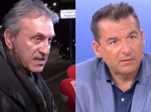 «Γιατί μας χ@@@ις ρε Νταλάρα…;;;»: «Κόλαφος» ο Γιώργος Λιάγκας με τον τραγουδιστή (video)