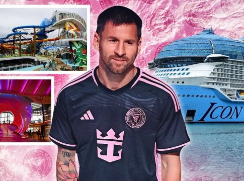 Ο Λιονέλ Μέσι «βάφτισε» το μεγαλύτερο κρουαζιερόπλοιο στον κόσμο (pics+vid)