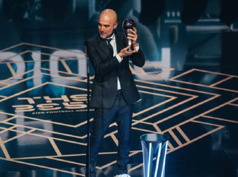 «The Best»: Κορυφαίος προπονητής ο Πεπ Γκουαρντιόλα, σάρωσε η Σίτι στην ενδεκάδα (pics)