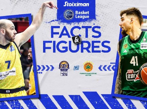 Οι αριθμοί του Παναθηναϊκός-Λαύριο