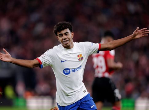 O Γιαμάλ «απολογήθηκε» στους φίλους της Μπαρτσελόνα για τον αποκλεισμό από την Μπιλμπάο (pic)