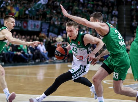 Ζάλγκιρις-Παναθηναϊκός 80-68: «Κατηφόρα» στο Κάουνας και δεν πας πουθενά με 68 πόντους