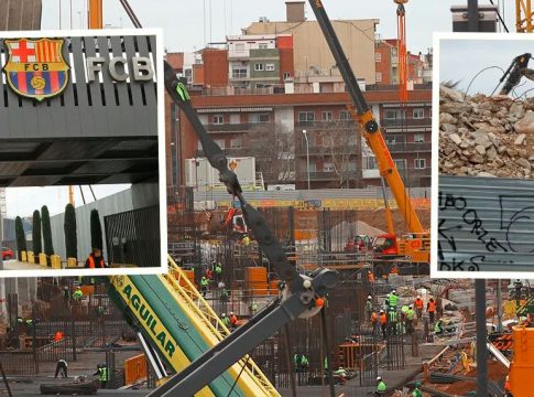 Από γήπεδο σε… εργοτάξιο: Νέες φωτογραφίες από τις εργασίες για την ανακαίνιση του Καμπ Νου