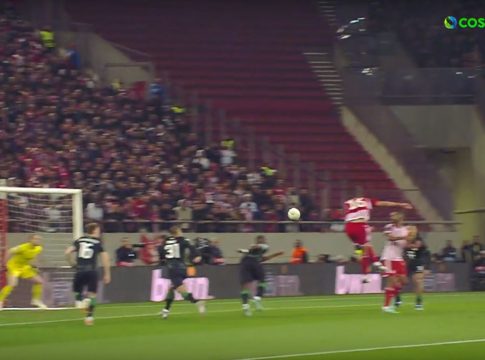 Μια… ανάσα από το γκολ ο Ολυμπιακός με τον Κάρμο (vid)