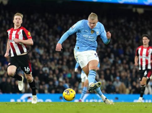 Μάντσεστερ Σίτι – Μπρέντφορντ 1-0: Ο Χάαλαντ τη γλίτωσε από την «γκέλα»