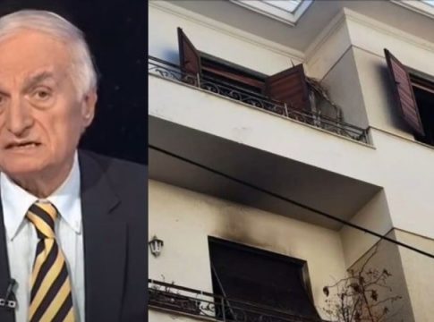 Μανώλης Μαυρομμάτης: Αυτό είναι το σπίτι του στο Κολωνάκι που ξέσπασε πυρκαγιά – Διασωληνωμένος μαζί με τη σύζυγό του (vid)