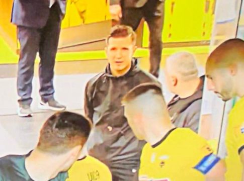 «Υπεύθυνος φυσούνας» ο Γιαννάκης Παπαδόπουλος στην «Opap Arena» (vid)