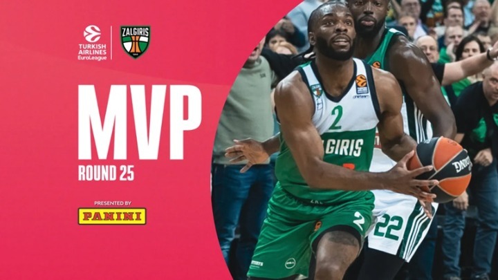 Euroleague: O Κίναν Έβανς MVP της 25ης αγωνιστικής (pic)