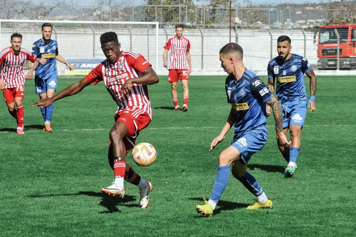 Ήττα για τον Ολυμπιακό Β’ στα Χανιά (2-0)