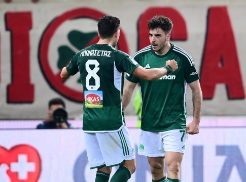 Ολυμπιακός – Παναθηναϊκός 1-3: Πήραν το ντέρμπι οι «Πράσινοι»