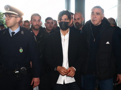 Ο Δημήτρης Γιαννακόπουλος στο ΣΕΦ για το Ολυμπιακός – Παναθηναϊκός