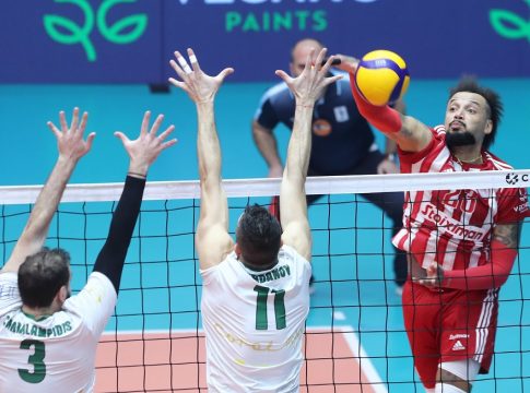 LIVE: Ολυμπιακός – Μίλωνας 3-1 (Τελικό)