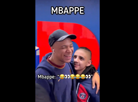 Οπαδός έφαγε πανηγυρικό «άκυρο» από τον Εμπαπέ όταν του ζήτησε να πάει στην Άρσεναλ: «Με τίποτα έχει κρύο εκεί»