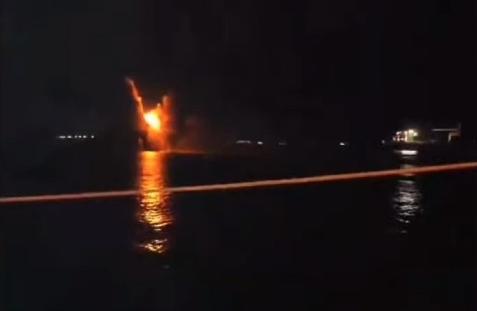 Ουκρανία: Βυθίστηκε το πλοίο της Ρωσίας που χτυπήσαμε στην Κριμαία – Βίντεο ντοκουμέντο