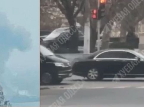 Ουκρανία: Εκρήξεις από το πρωί στην Οδησσό – Όλοι καλά στην ελληνική αποστολή με επικεφαλής τον Μητσοτάκη (vid)