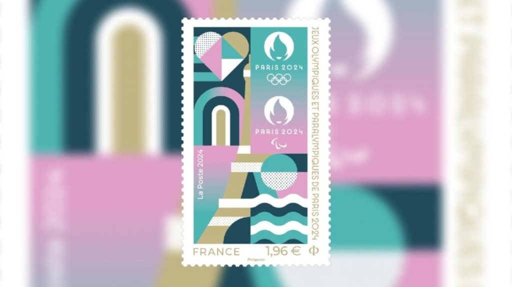 Το γραμματόσημο για τους Ολυμπιακούς Αγώνες του Παρισιού (pic)