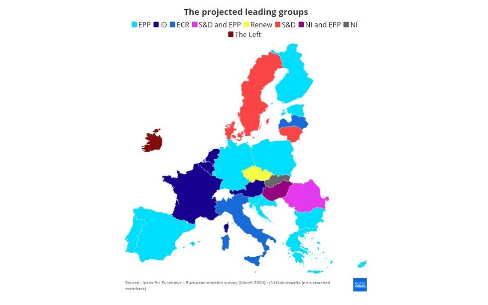 Ευρωεκλογές: Βαθύ μπλε, σχεδόν μαύρο, απλώνει τα πλοκάμια του στην Ευρώπη