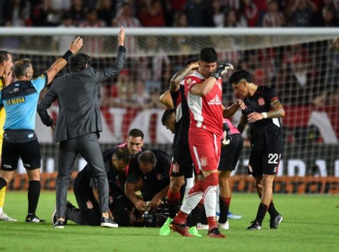 Η ενημέρωση για την κατάσταση του μεσοεπιθετικού της Εστουδιάντες, που κατέρρευσε στο ματς με την Μπόκα