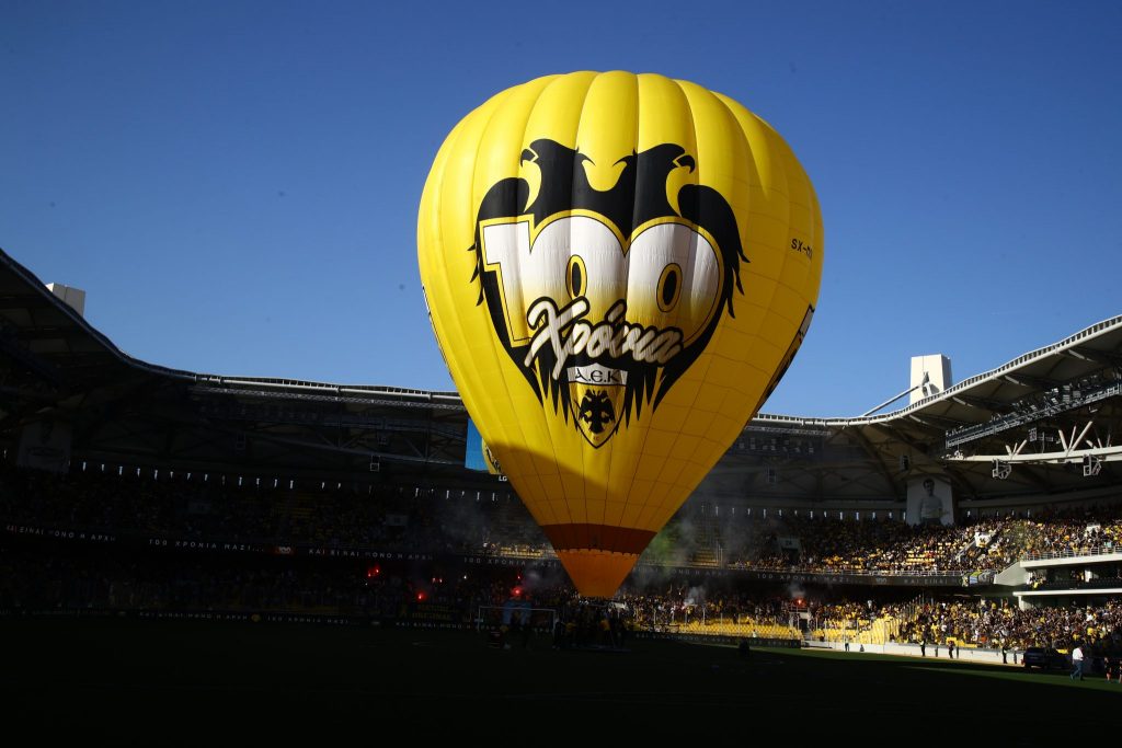 Τελικά σηκώθηκε το αερόστατο της ΑΕΚ (pics)