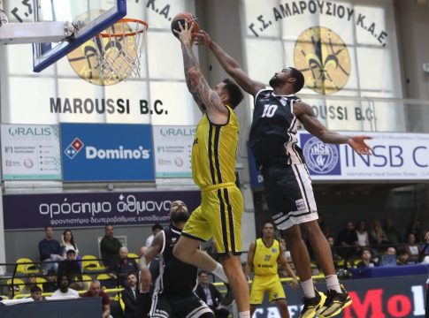 Μαρούσι- Απόλλων Πάτρας 77-73: Μέσα στο κόλπο των playoffs η ομάδα των Βορείων Προαστίων (vid)