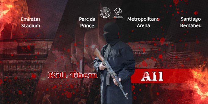 Το Ισλαμικό Κράτος απειλεί με τρομοκρατική επίθεση το Champions League! (pic)