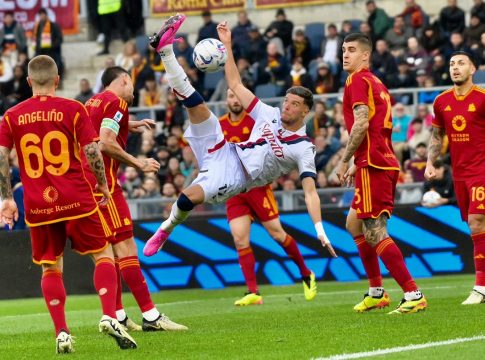 Ρόμα – Μπολόνια 1-3: Σεντονάτο πάρτι μέσα στην πρωτεύουσα από την ομαδάρα του Μότα