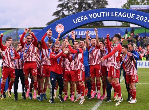 H UEFA συνεχάρη την Κ19 του Ολυμπιακού για το Youth League (pic)
