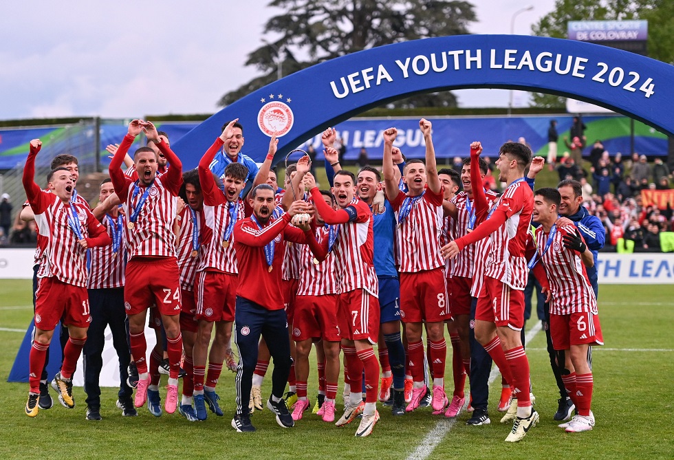 H UEFA συνεχάρη την Κ19 του Ολυμπιακού για το Youth League (pic)