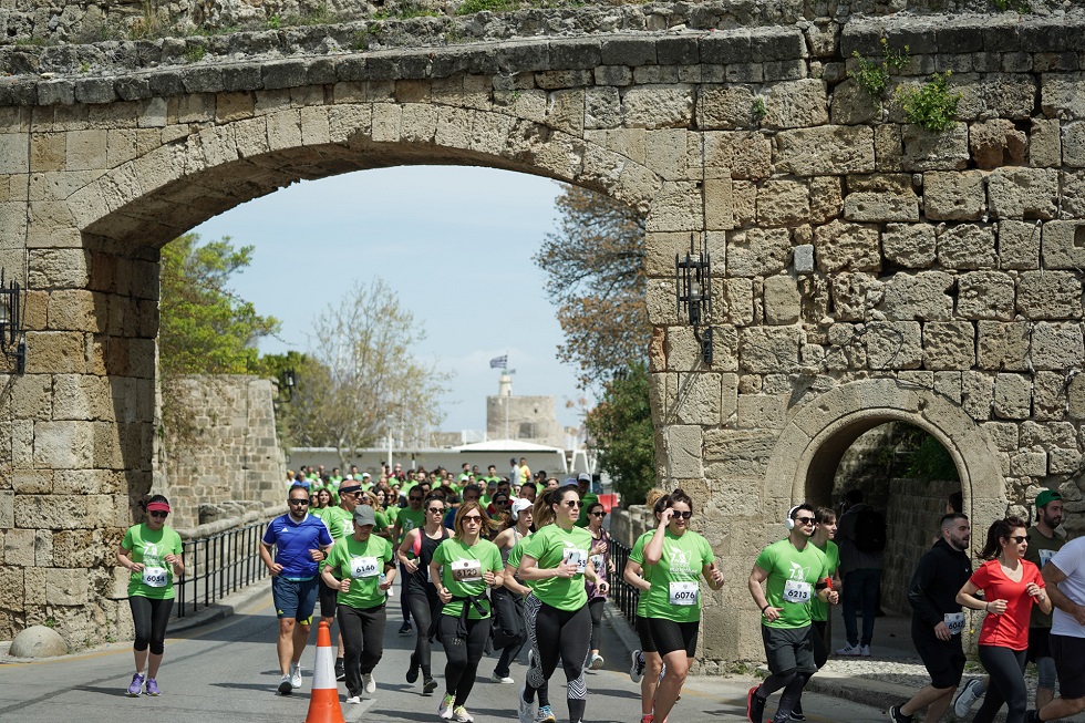 Tην Δευτέρα 15 Απριλίου λήγει η προθεσμία εγγραφών για τον 9ο Μαραθώνιο Ρόδου