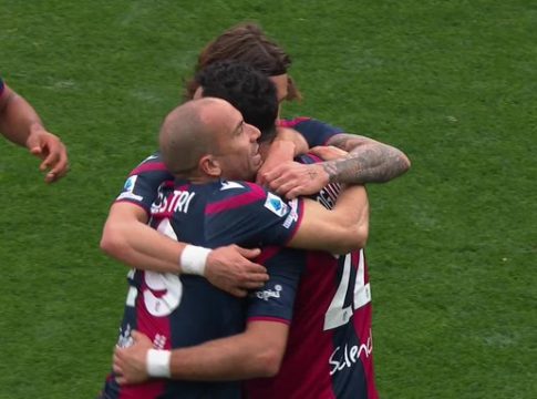 Mπολόνια – Σαλερνιτάνα 3-0: Όλο και πιο κοντά στο σεντόνι οι «ροσομπλού» (vid)