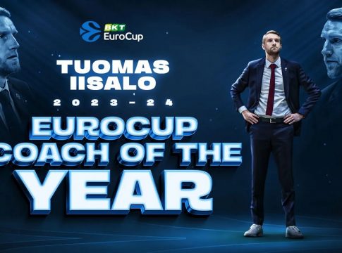Κορυφαίος προπονητής του EuroCup ο Τουόμας Ίισαλο (pic, vid)