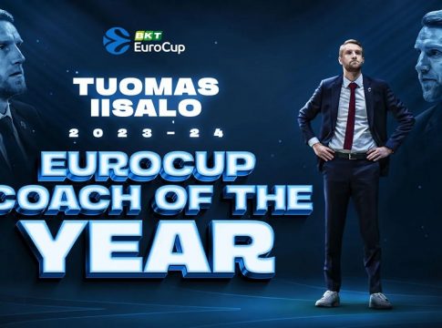 Κορυφαίος προπονητής του EuroCup ο Τουόμας Ίισαλο (pic, vid)